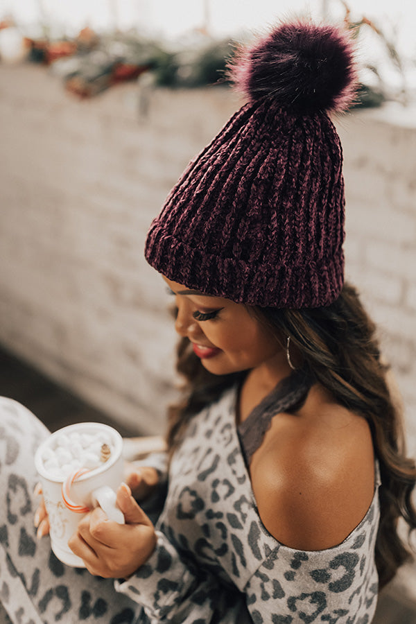 Sweet Treat Chenille Beanie Image - 1