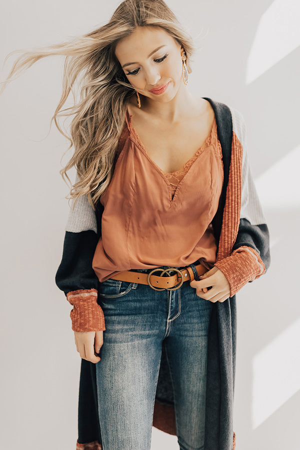 Chic For Sure Belt In Tan Image - 2