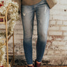 Eunina The Asher High Waist Distressed Skinny Image - 1