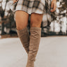 The Lynn Knee High Boot In Warm Taupe Image - 1