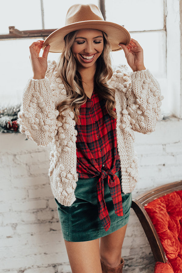 Spotlight Nights Hand-Knit Cardigan Image - 2