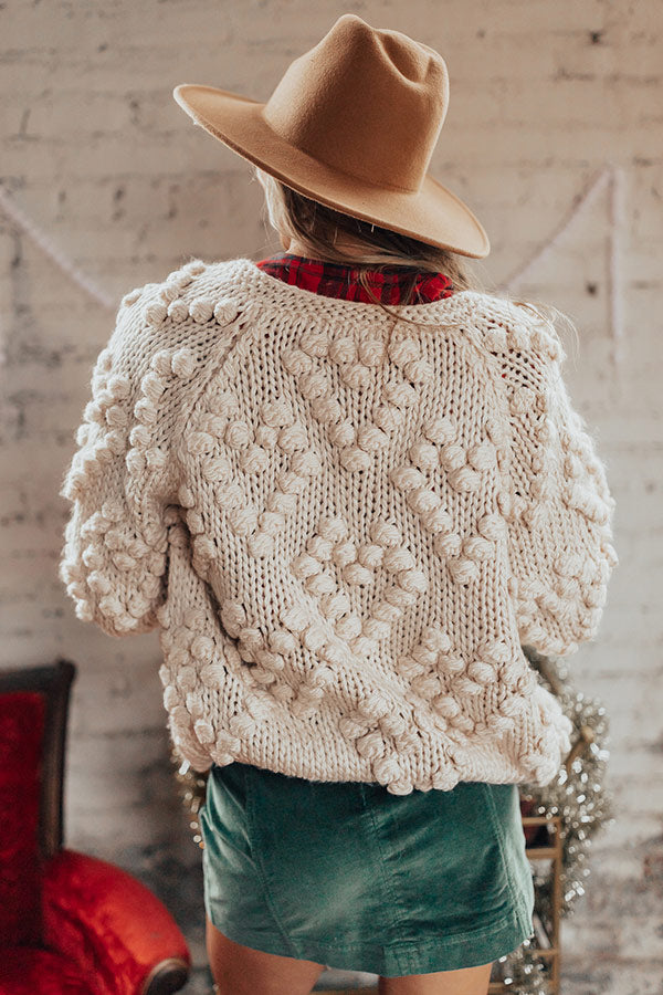 Spotlight Nights Hand-Knit Cardigan Image - 5