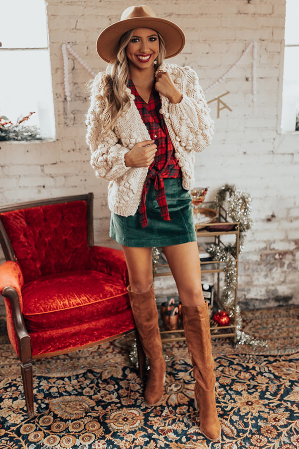 Spotlight Nights Hand-Knit Cardigan Image - 3