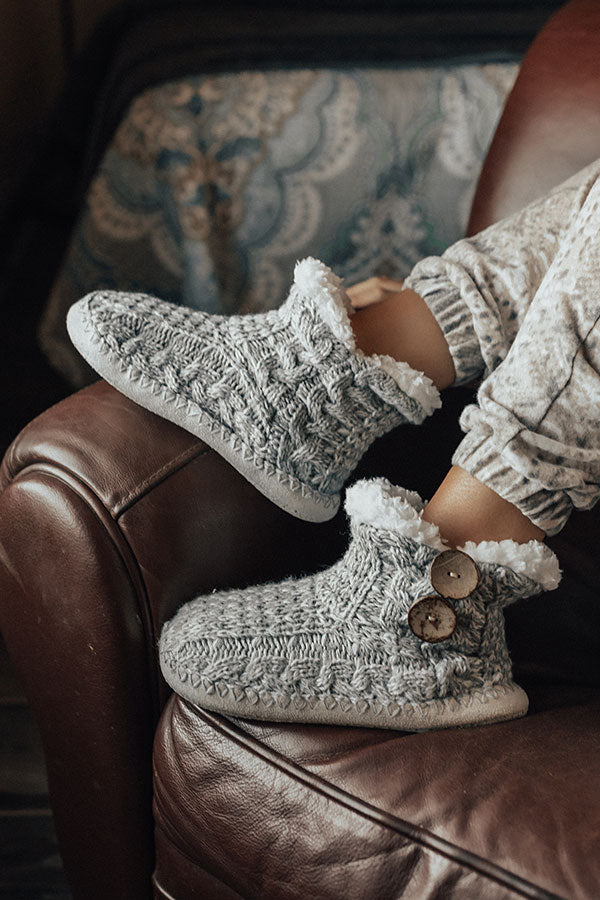 Leap Of Faith Hand-Knit Slippers Image - 1