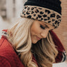 Spotted In The City Leopard Beanie In Black Image - 1