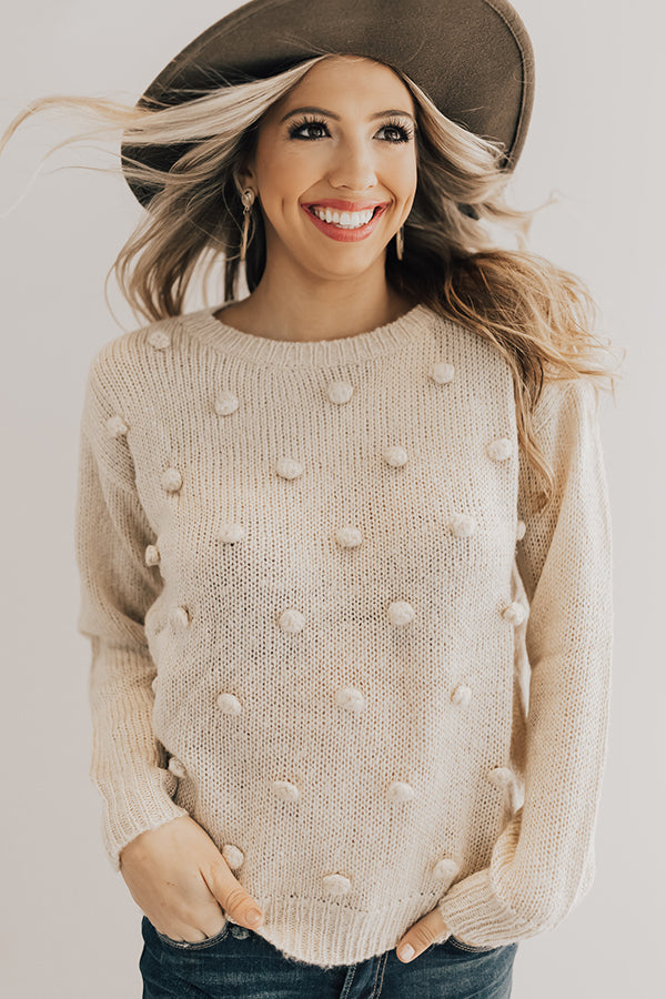 Snowy In The City Knit Sweater