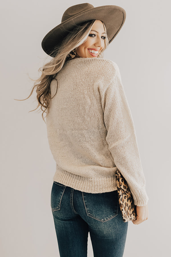 Snowy In The City Knit Sweater Image - 3