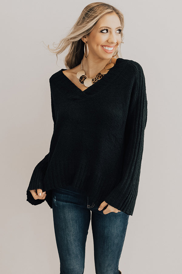 Frost And Frose' Shift Sweater In Black Image - 1