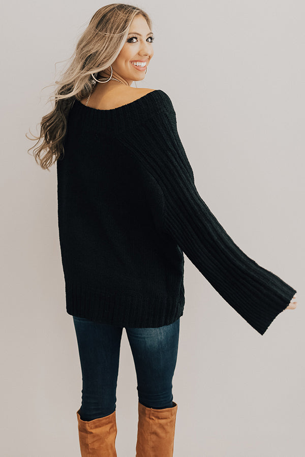 Frost And Frose' Shift Sweater In Black Image - 3