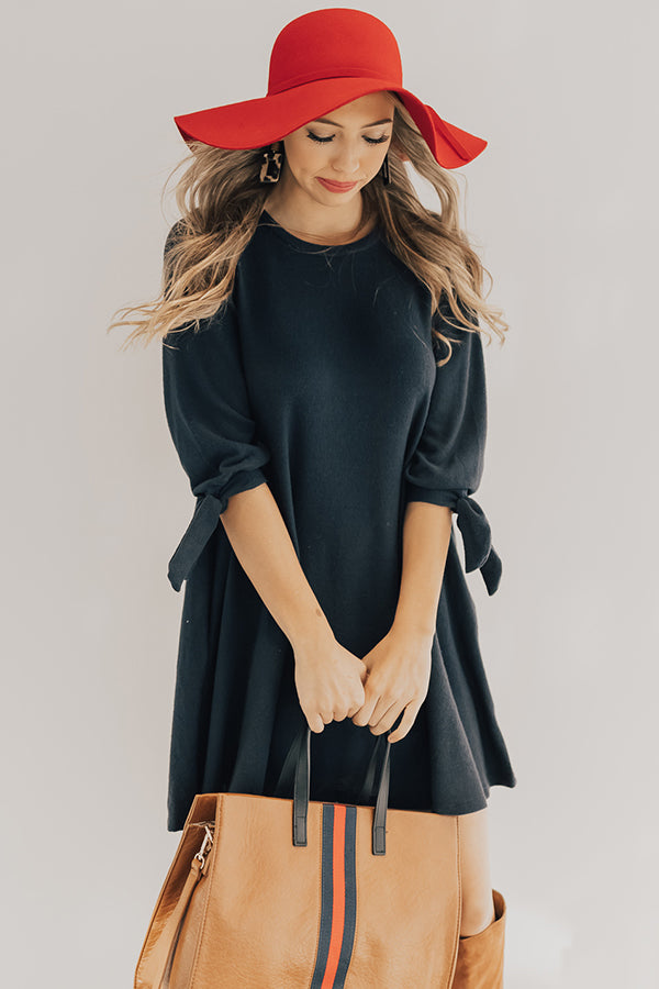 The Best of Times Shift Dress in Navy Image - 2