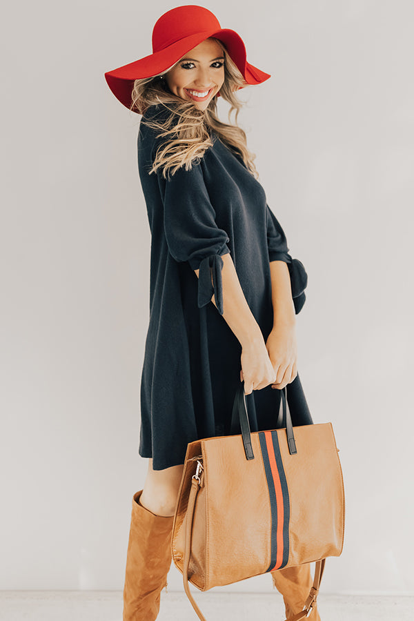 The Best of Times Shift Dress in Navy Image - 3