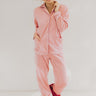Snuggle Season Micro Fleece Pajama Set in Pink Image - 1