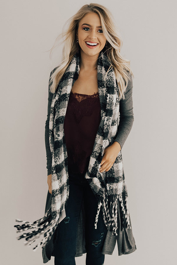 Endlessly Luxe Plaid Scarf
