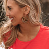 Spotted And Fabulous Leopard Earrings Image - 1
