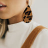Stay Stylish Earrings in Leopard Image - 1
