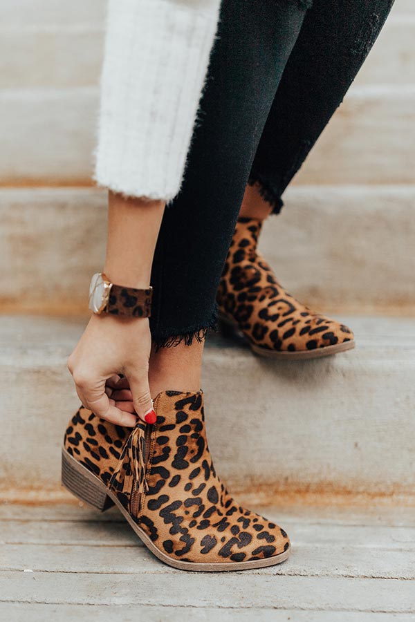 The Landry Leopard Bootie Image - 3