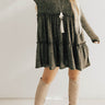 Toast Of The Town Shift Dress In Olive Image - 1