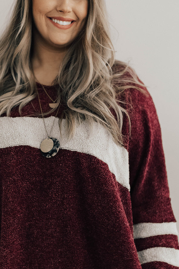 Skiing The Alps Shift Sweater  Curves Image - 3