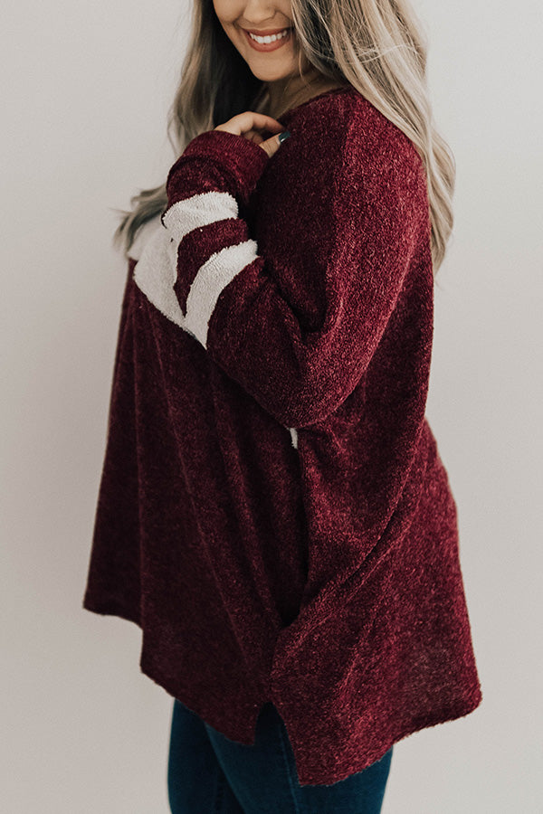 Skiing The Alps Shift Sweater  Curves Image - 5