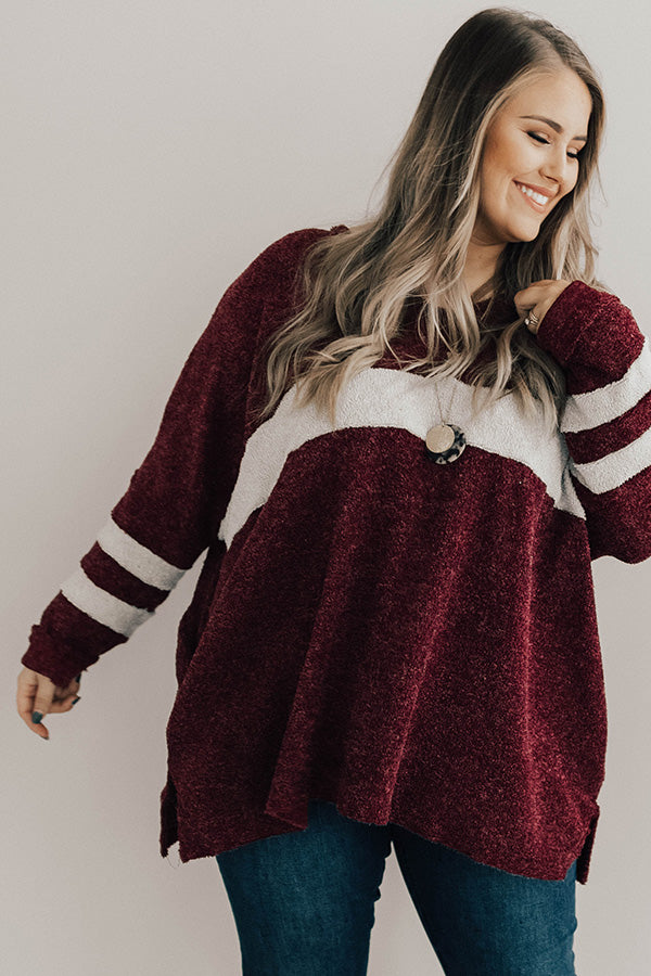 Skiing The Alps Shift Sweater  Curves Image - 1