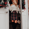 Socialite Of The South Plaid Skirt Image - 1
