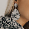 Oh So Fab Snake Print Earrings Image - 1