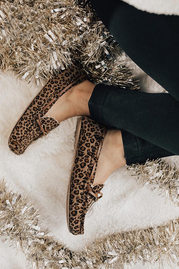 The Arden Leopard Slippers Image - 1