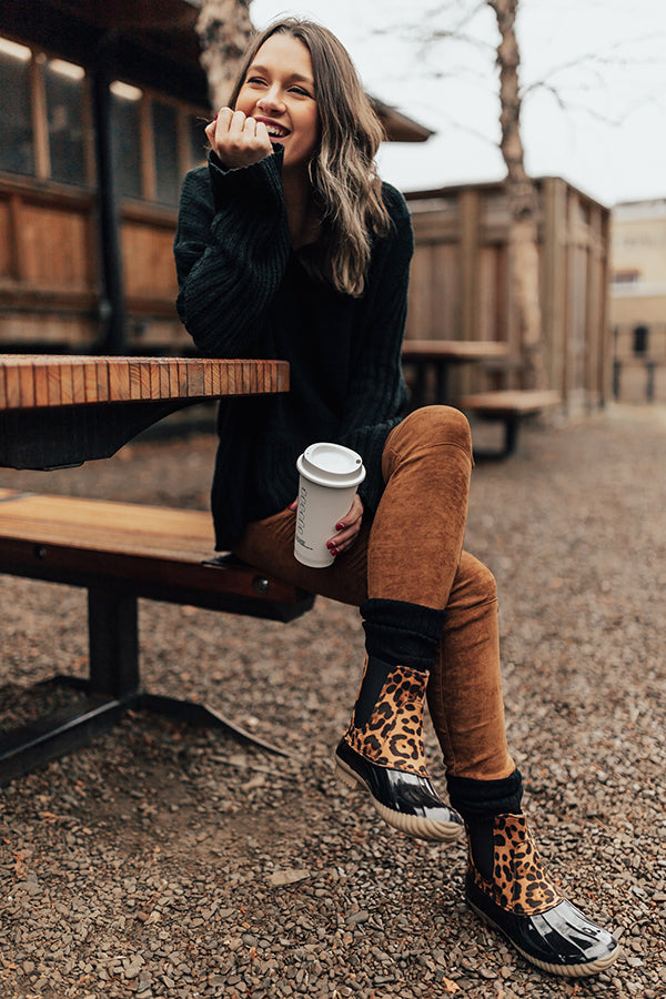 The Waverly Leopard Bootie Image - 2