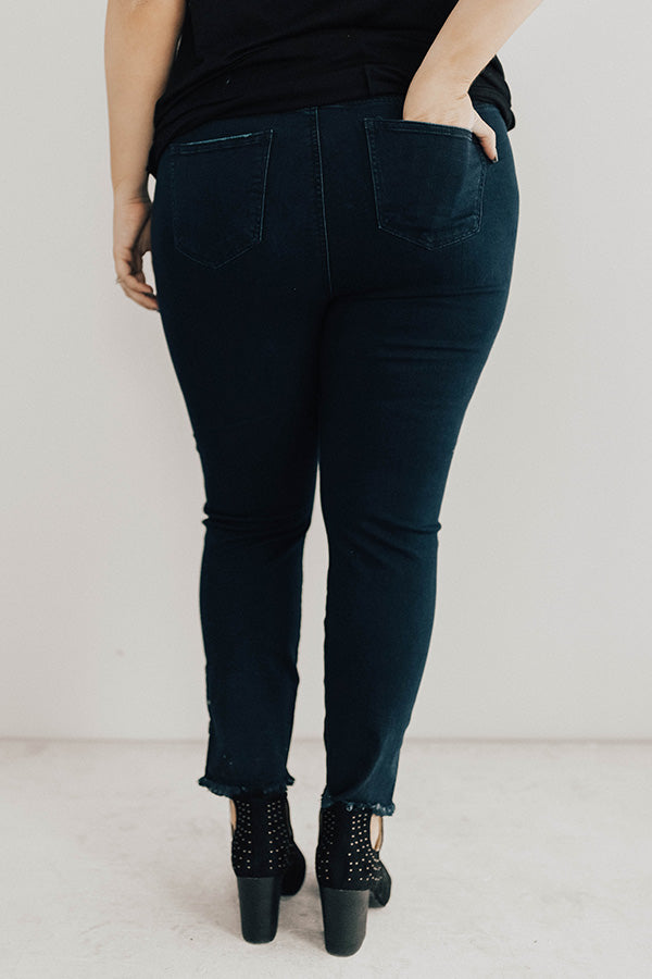 The Dawson Midrise Distressed Skinny Curves Image - 3