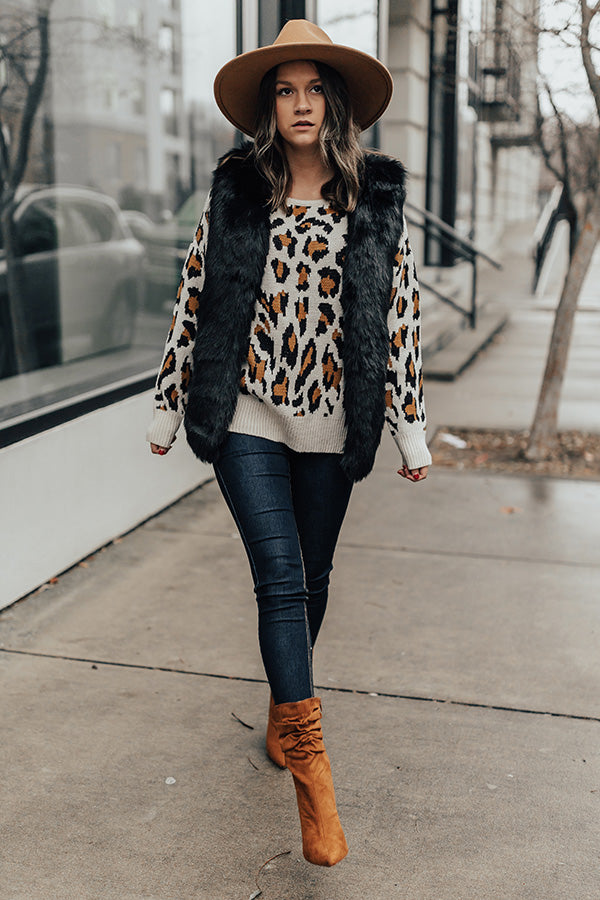 The Liz Faux Suede Boot in Copper Image - 3