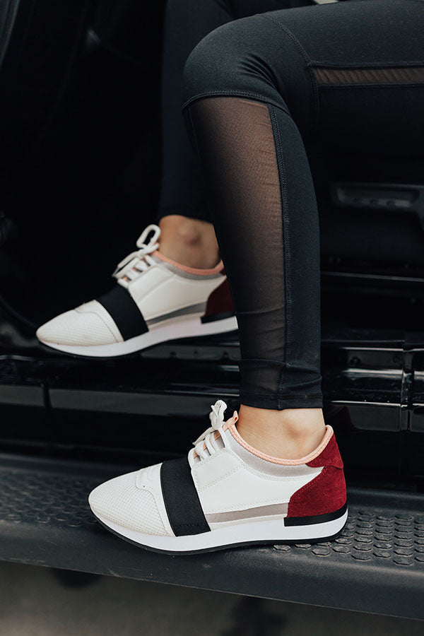The Skye Sneaker in White • Impressions Online Boutique