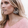 Fifth And Chic Leopard Earrings In Iced Latte Image - 1
