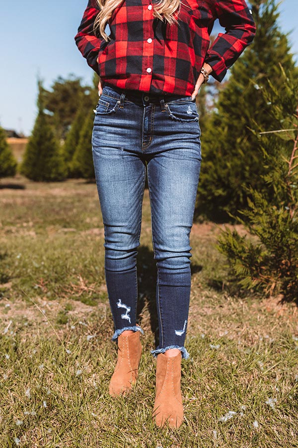 KanCan The Liam High Waist Ankle Skinny Image - 3