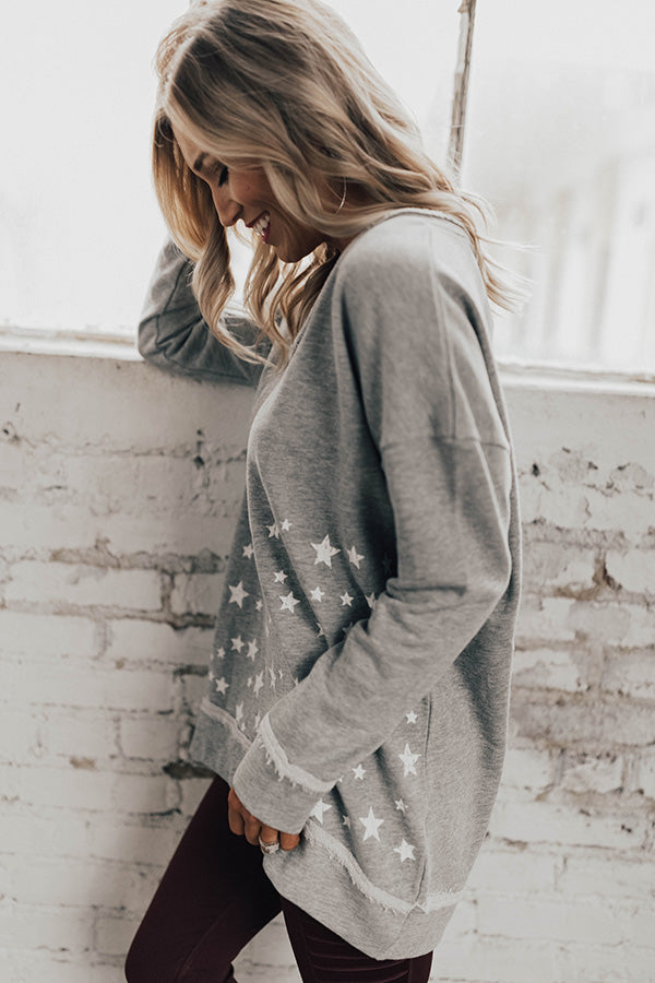 Shine Brighter Star Sweatshirt Image - 4