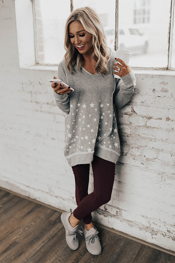 Shine Brighter Star Sweatshirt Image - 1