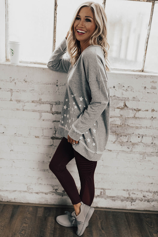 Shine Brighter Star Sweatshirt Image - 3