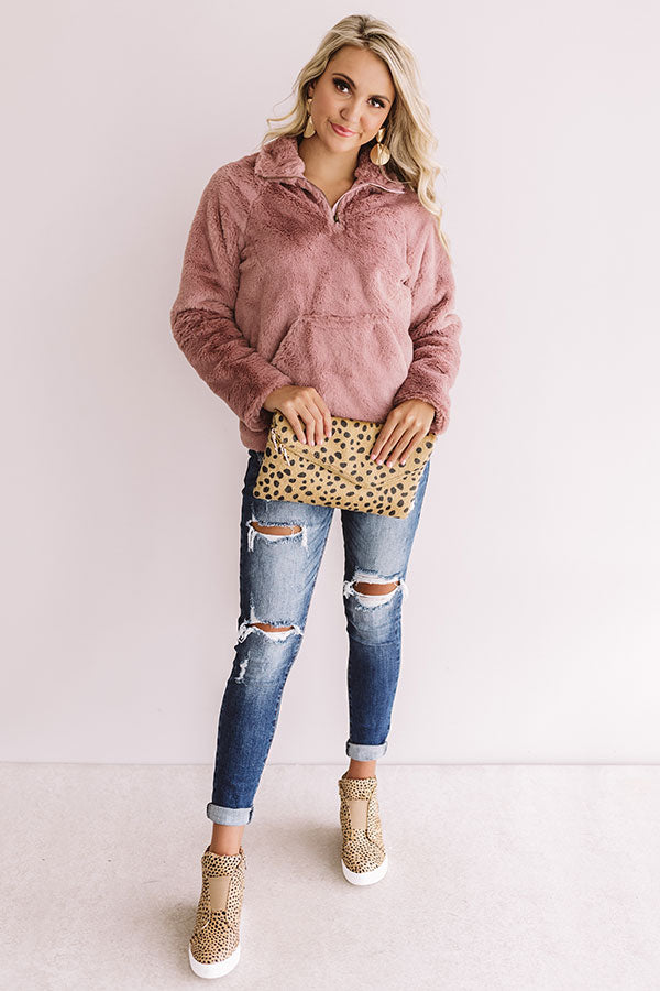 Feeling Snuggly Plush Pullover Image - 5