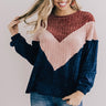 Swift And Sweet Colorblock Sweater Image - 1