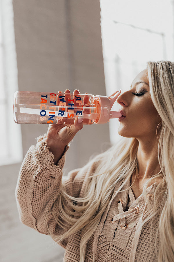 After This We're Getting Tacos Water Bottle Image - 1