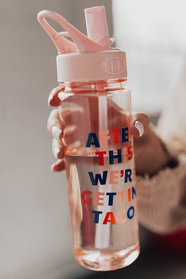 After This We're Getting Tacos Water Bottle Image - 2