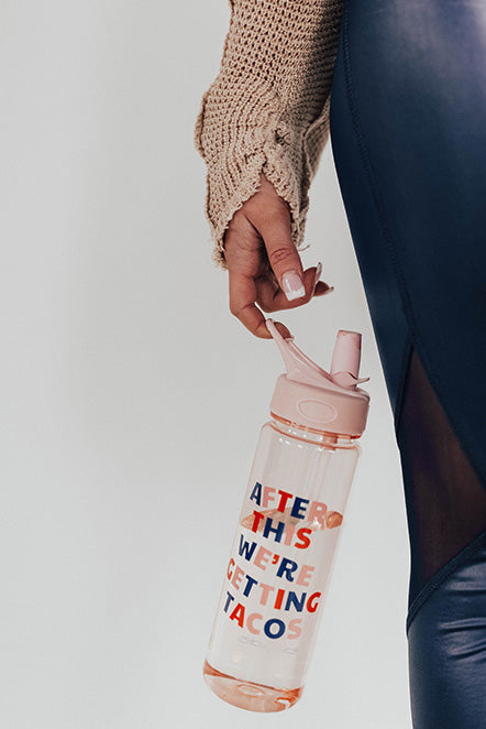 After This We're Getting Tacos Water Bottle Image - 3
