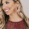 Havana Happy Hour Earrings In Blush Image - 1