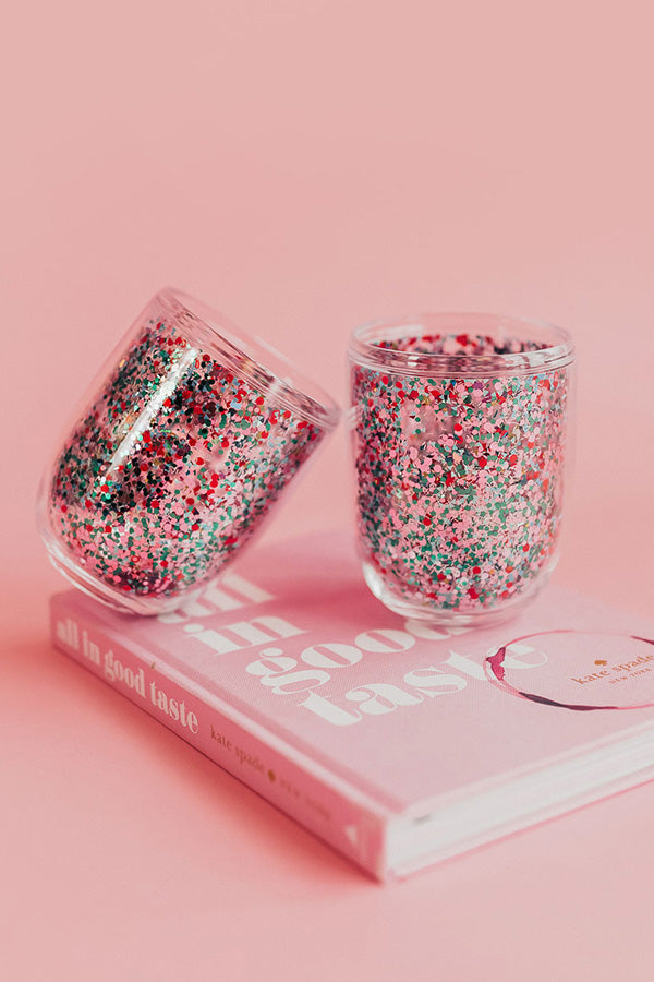Glitter Bomb Cocktail Tumbler Set Image - 1
