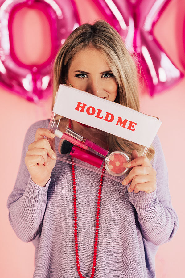 Hold Me Closer Clear Clutch Image - 1