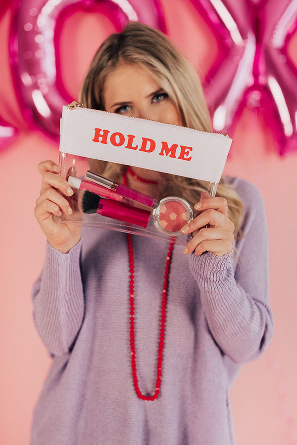 Hold Me Closer Clear Clutch Image - 2