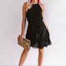 Celebrate With Champagne Dress in Black Image - 1