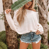 Ready To Roadtrip Shift Top In Cream Image - 1