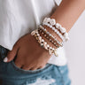 Venice Beach Vacay Bracelet Set In Ivory Image - 1