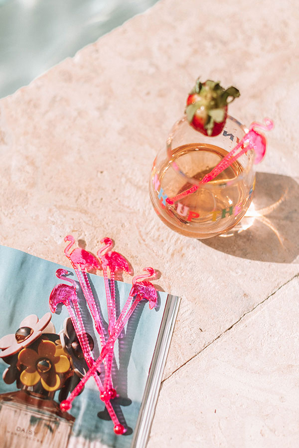 Flamingo Cocktail Stirrers Image - 3