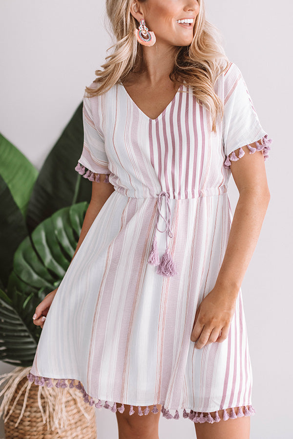 Hamptons Hideaway Striped Dress Image - 2